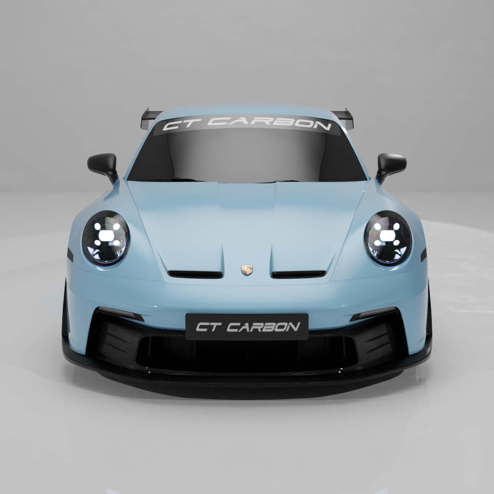 PORSCHE 911 992.1 GT3 & GT3 TOURING 2022-2024 CARBON FIBRE FRONT INTAKE PANEL - CT DESIGN