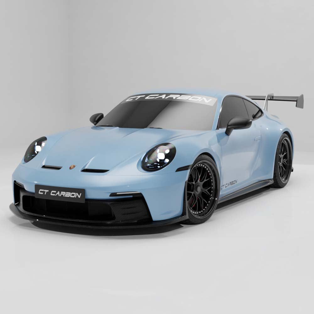 PORSCHE 911 992.1 GT3 & GT3 TOURING 2022-2024 CARBON FIBRE FRONT END KIT - CT DESIGN