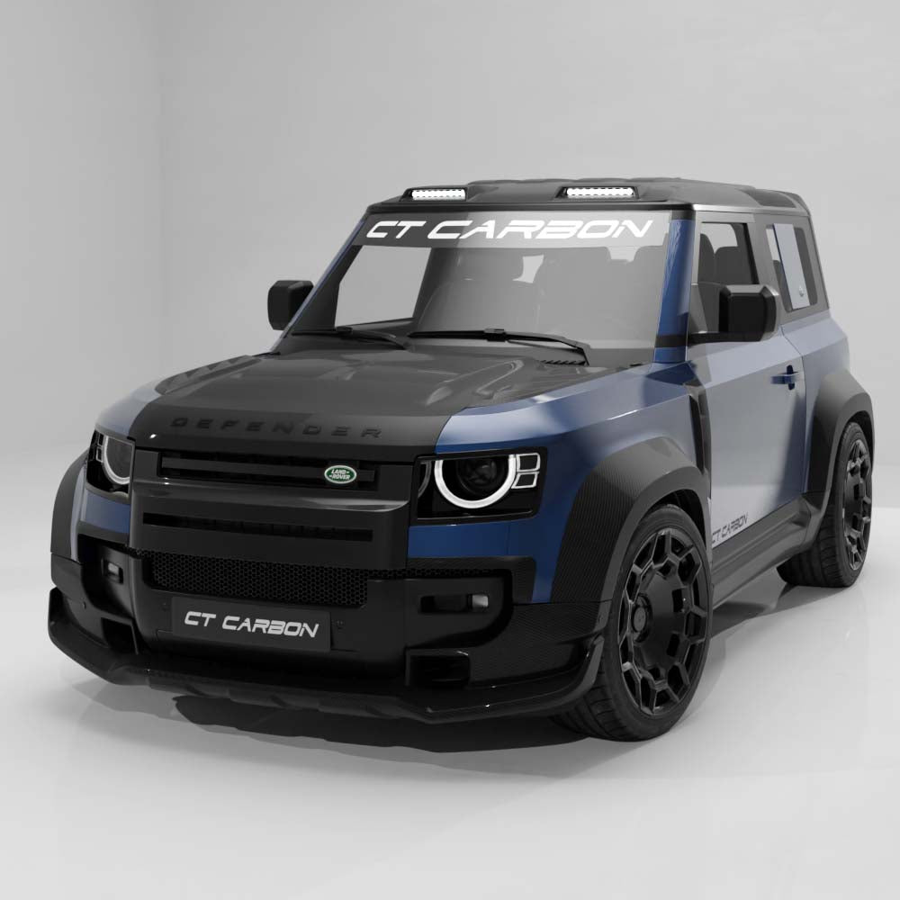 DEFENDER L663 90/110/130 2020+ CARBON FIBRE ROOF LIGHT - CT DESIGN