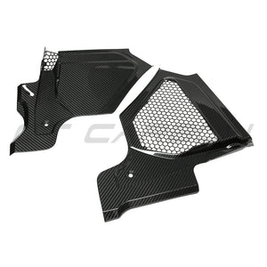 BMW M2 M3 & M4 G87/G80/G81/G82/G83 CARBON FIBRE ENGINE BAY UPPER TRIM - RHD-Accessories-CT CARBON-CT Carbon - High-quality carbon fiber and gloss black aerodynamic parts for premium sports and luxury vehicles.