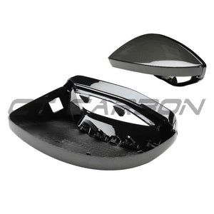 AUDI A6/S6/RS6 C8 2015-2025 CARBON FIBRE MIRRORS WITH LANE ASSIST - LHD