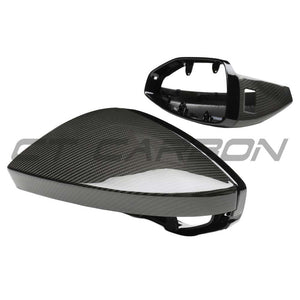AUDI A6/S6/RS6 C8 2015-2025 CARBON FIBRE MIRRORS WITH LANE ASSIST - LHD
