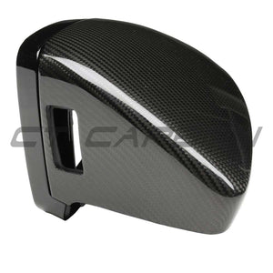 AUDI A6/S6/RS6 C8 2015-2025 CARBON FIBRE MIRRORS WITH LANE ASSIST - LHD