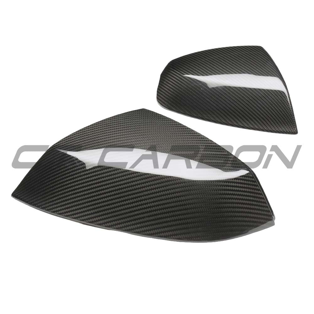 AUDI Q5/Q7 2015+ DRY CARBON FIBRE MIRROR COVER REPLACEMENTS