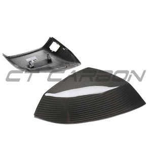 AUDI Q5/Q7 2015+ DRY CARBON FIBRE MIRROR COVER REPLACEMENTS