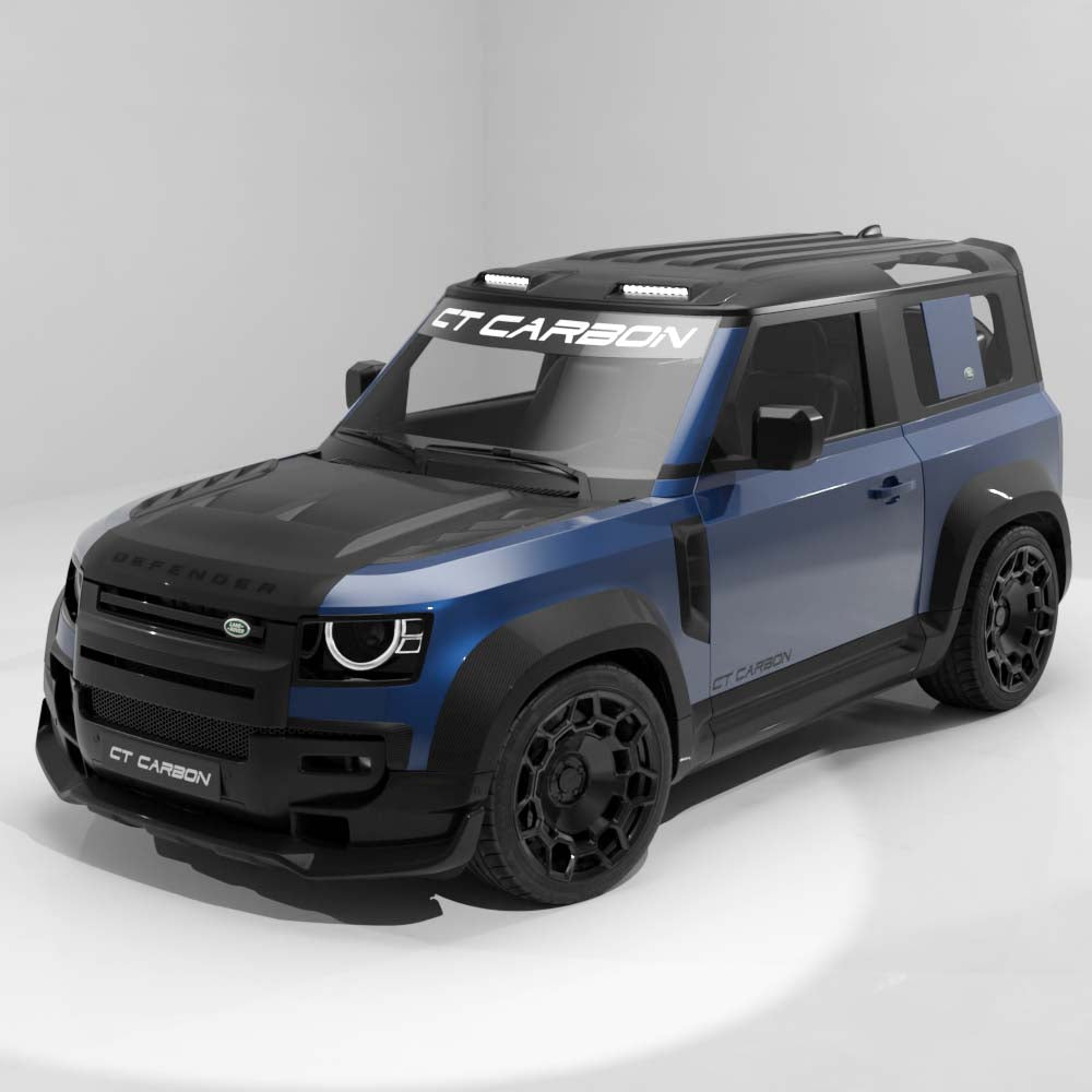 DEFENDER L663 90/110/130 2020+ CARBON FIBRE ROOF LIGHT - CT DESIGN