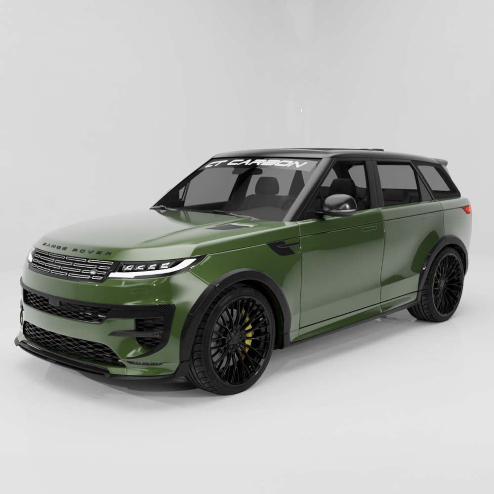 RANGE ROVER SPORT L461 2023+ CARBON FIBRE SIDE SKIRTS - CT DESIGN