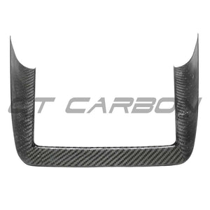 TESLA MODEL Y 2025+ FACELIFT MATTE DRY CARBON WIRELESS CHARGER FRAME COVER - V1