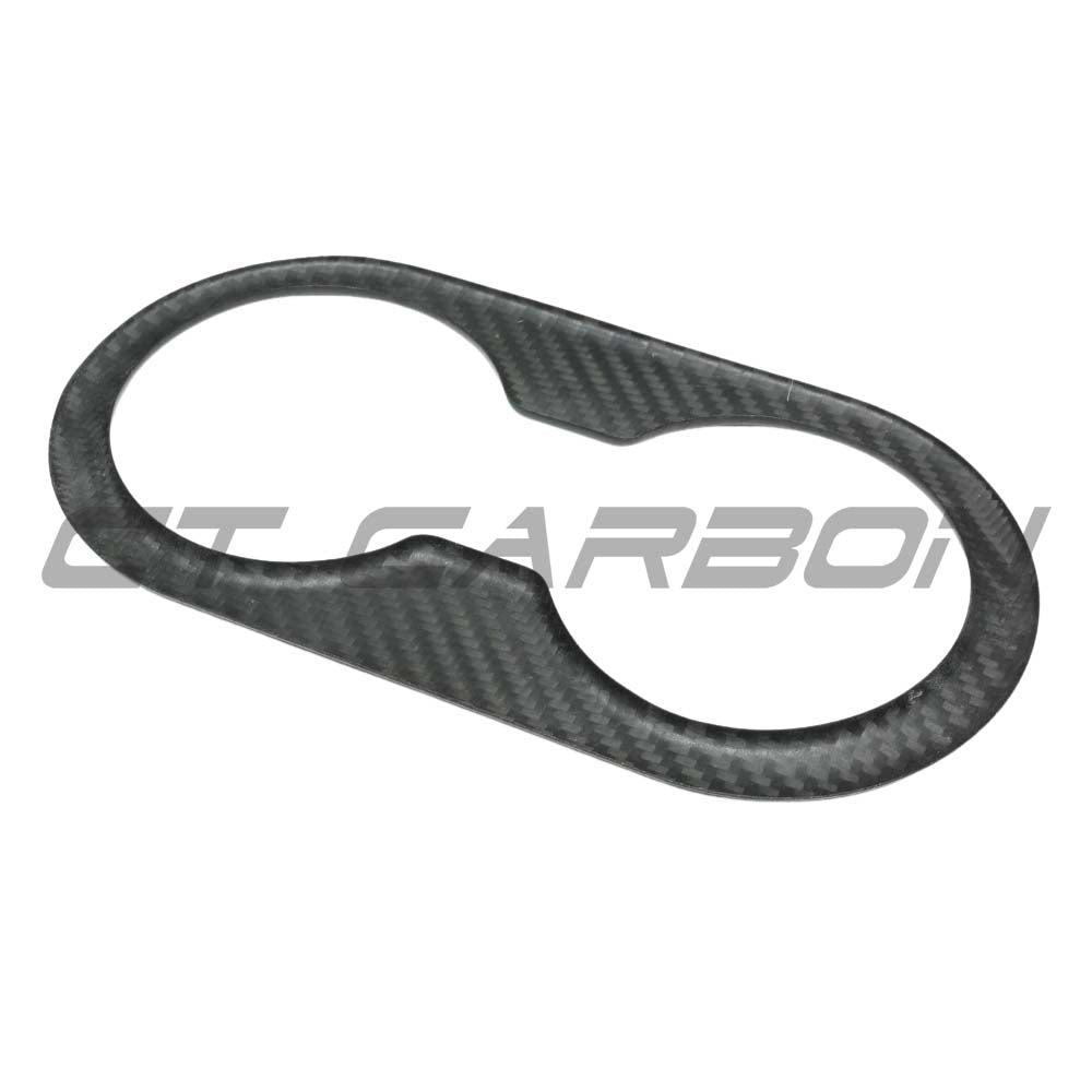 TESLA MODEL Y 2025+ FACELIFT CARBON FIBRE CUP HOLDER COVER