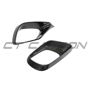 MERCEDES E-CLASS W213/S213 E63 AMG 2016-2020 CARBON FIBRE FRONT BUMPER AIR INTAKES