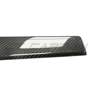TESLA MODEL S 2021+ CARBON FIBRE DASHBOARD TRIM STICK ON-Accessories-CT CARBON-CT Carbon - High-quality carbon fiber and gloss black aerodynamic parts for premium sports and luxury vehicles.
