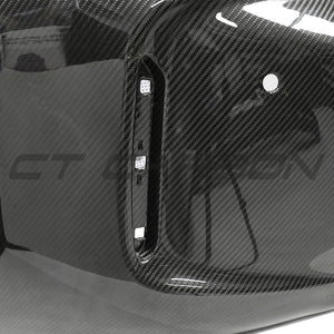 BMW F87 M2/M2C CARBON PRE-PREG FIBRE REAR BUMPER-Bumper-CT CARBON-CT Carbon - High-quality carbon fiber and gloss black aerodynamic parts for premium sports and luxury vehicles.