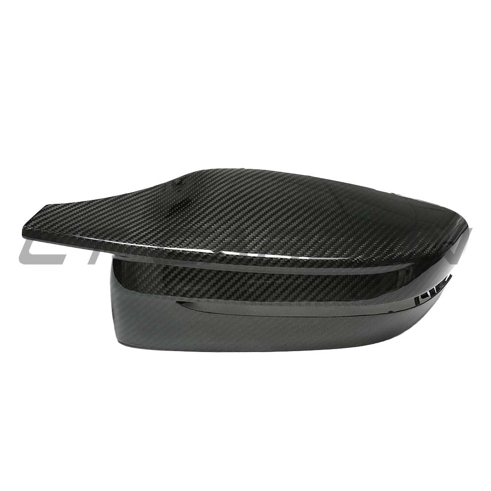 BMW G14/G15/G16 8 SERIES 2018+ RHD DRY CARBON FIBRE MIRROR COVER REPLACEMENTS - V1