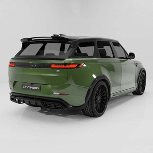RANGE ROVER SPORT L461 2023+ CARBON FIBRE DIFFUSER AND TIPS - CT DESIGN