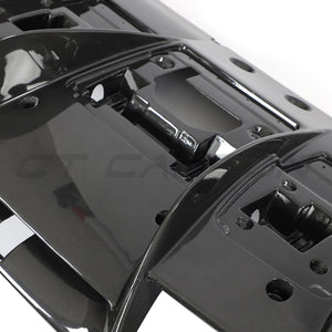 FERRARI F8 2019-2023 CARBON FIBRE DIFFUSER-Diffuser-CT CARBON-CT Carbon - High-quality carbon fiber and gloss black aerodynamic parts for premium sports and luxury vehicles.