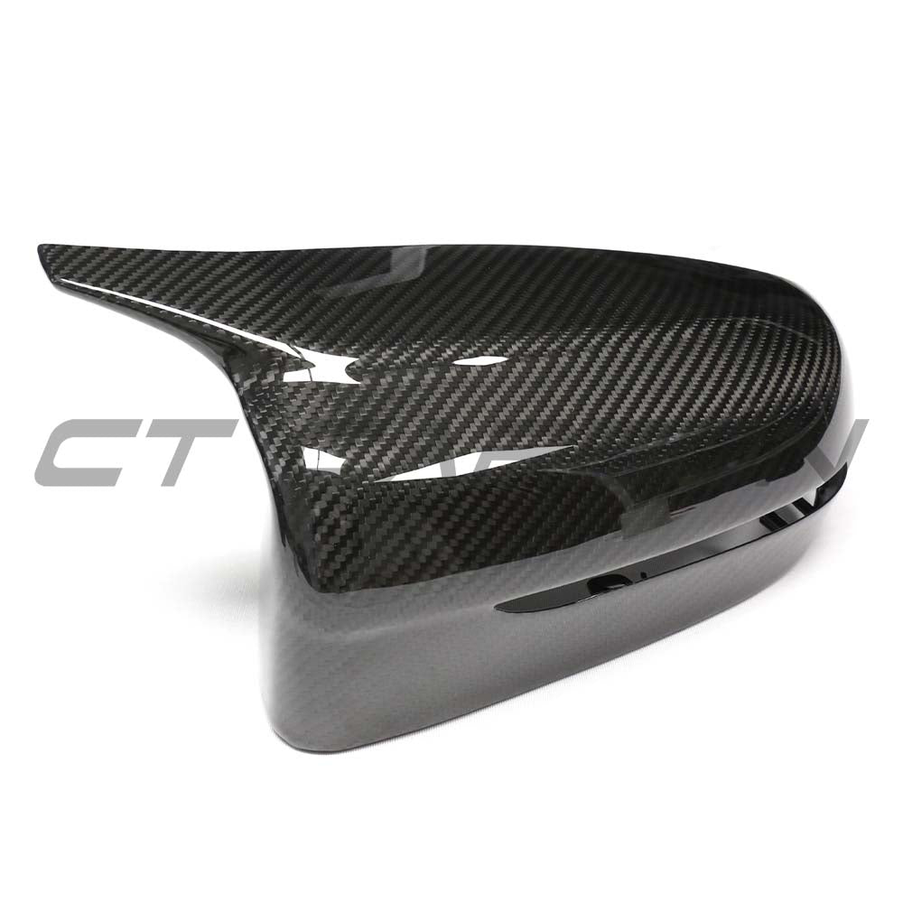 BMW G42 2 SERIES 2022+ RHD DRY CARBON MIRROR COVER REPLACEMENTS - V2