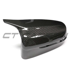 BMW G42 2 SERIES 2022+ RHD DRY CARBON MIRROR COVER REPLACEMENTS - V2