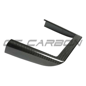 TESLA MODEL Y 2025+ FACELIFT DRY CARBON WIRELESS CHARGER FRAME COVER - V1