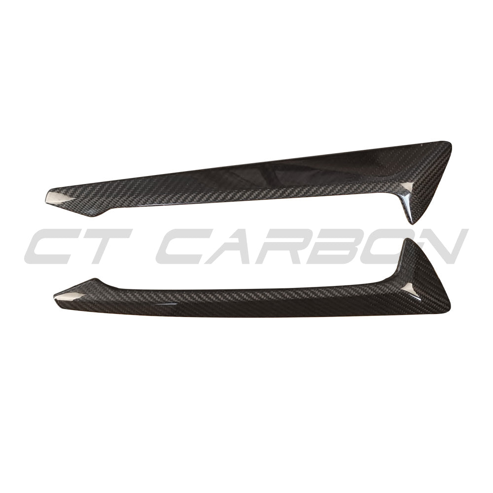 BMW G05 X5 2019-2023 CARBON FIBRE FENDER TRIM ADD ON-Accessories-CT CARBON-CT Carbon - High-quality carbon fiber and gloss black aerodynamic parts for premium sports and luxury vehicles.