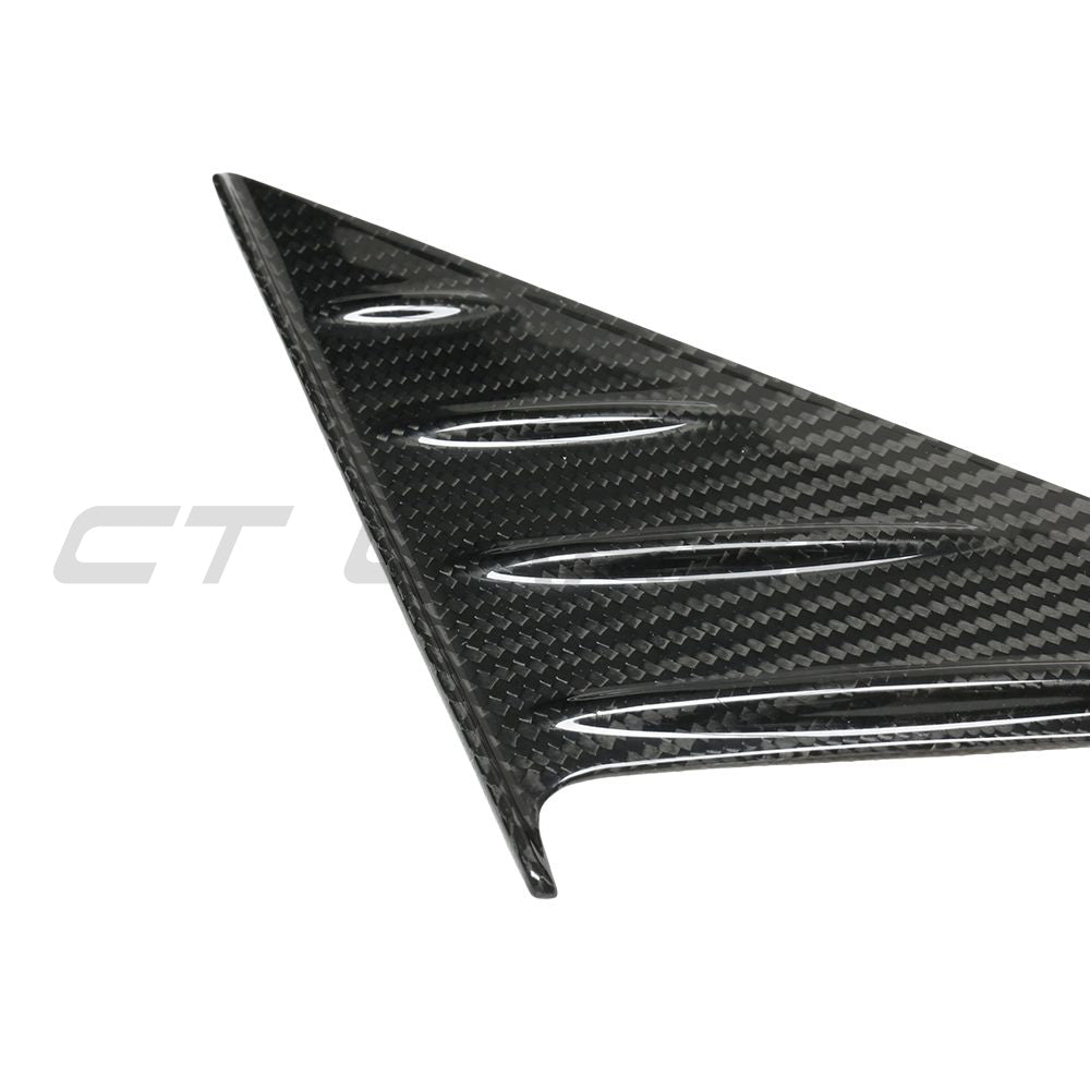 BMW G87 M2 2023+ DRY CARBON FIBRE MIRROR PILLAR TRIM