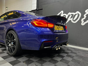 BMW M3 & M4 F80 F82 F83 REAR CARBON FIBRE BUMPER CANARDS