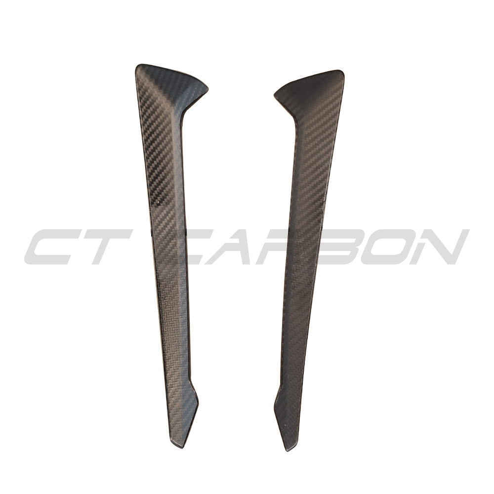 BMW G05 X5 2019-2023 CARBON FIBRE FENDER TRIM ADD ON-Accessories-CT CARBON-CT Carbon - High-quality carbon fiber and gloss black aerodynamic parts for premium sports and luxury vehicles.
