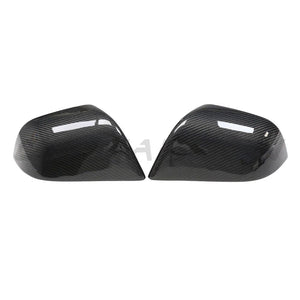 TESLA MODEL 3 2017-2023 CARBON FIBRE MIRRORS-Accessories-CT CARBON-CT Carbon - High-quality carbon fiber and gloss black aerodynamic parts for premium sports and luxury vehicles.