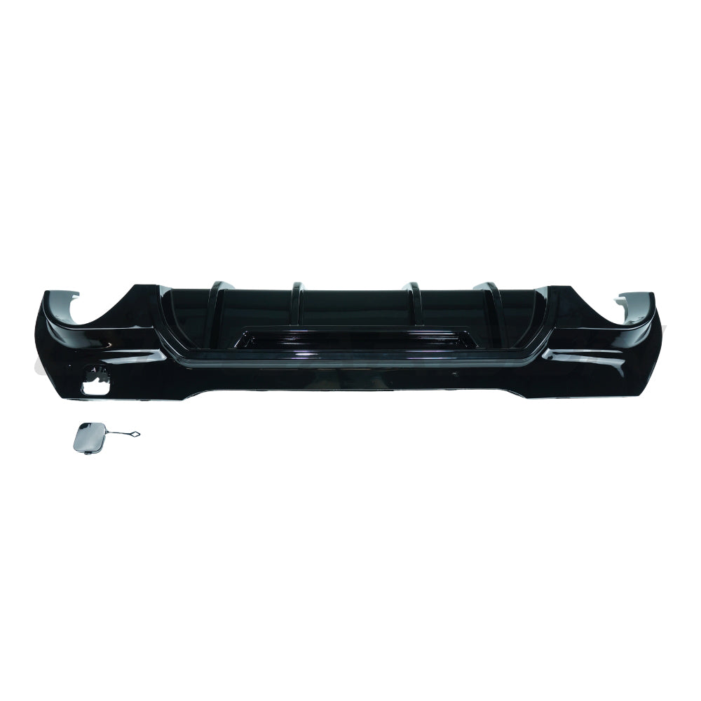 BMW F40 1 SERIES 2019-2024 (DUAL EXHAUST) GLOSS BLACK KIT - V4
