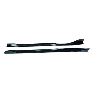BMW X5/X5M G05/F95 2018+ GLOSS BLACK SIDE SKIRTS - V2