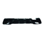 BMW 1 SERIES F20/F21 2012-2014 PRE-LCI GLOSS BLACK DIFFUSER - TWIN LEFT TIP