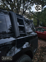 Defender L663 Wide Wheel Arch Kit 130 - Original - Gloss Black / Original Finish