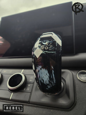 Defender L663 Black Crystal Gear Knob
