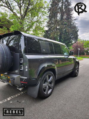 Defender L663 Side Vent Gloss Black v2