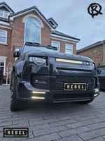 Defender L663 Dual DRL Front Lower Bumper v2