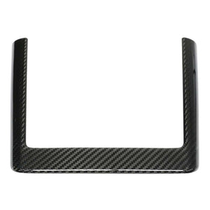 TESLA MODEL Y 2025+ FACELIFT DRY CARBON WIRELESS CHARGER FRAME COVER - V1