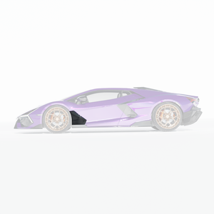 LAMBORGHINI REVUELTO CARBON FIBRE DOOR TRIM - CT DESIGN-Side Skirts-CT CARBON-CT Carbon - High-quality carbon fiber and gloss black aerodynamic parts for premium sports and luxury vehicles.