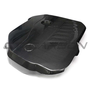 BMW G42 2 SERIES M240i 2022+ DRY CARBON FIBRE ENGINE COVER
