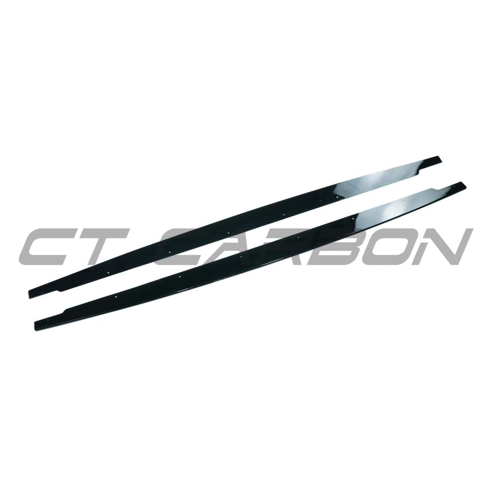 BMW 3 SERIES E92/E93 2006-2013 GLOSS BLACK SIDE SKIRTS - V3