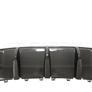 AUDI RS3 8Y 2022-2024 SALOON CARBON FIBRE DIFFUSER V1 - CT DESIGN
