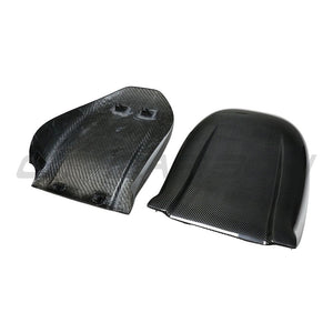TESLA MODEL S 2021+ CARBON FIBRE REPLACEMENT SEAT BACKS-Accessories-CT CARBON-CT Carbon - High-quality carbon fiber and gloss black aerodynamic parts for premium sports and luxury vehicles.