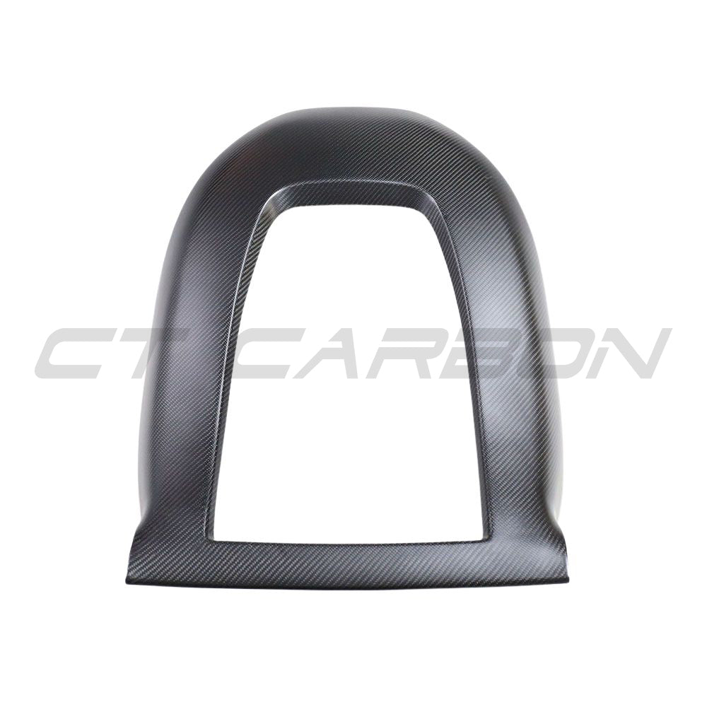 TESLA MODEL 3 2017-2023 MATTE CARBON FIBRE SEAT BACK COVERS-Accessories-CT CARBON-CT Carbon - High-quality carbon fiber and gloss black aerodynamic parts for premium sports and luxury vehicles.
