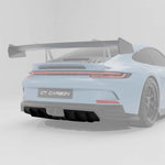 PORSCHE 911 992.1 & 992.2 GT3/GT3 RS & GT3 TOURING 2022-2024 CARBON FIBRE UNDERTRAY PANEL - CT DESIGN