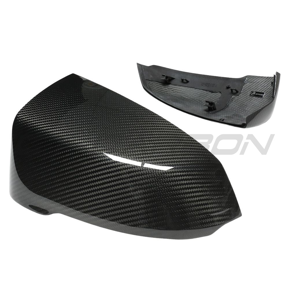 BMW X1 U11 2023+ CARBON FIBRE MIRRORS-Accessories-CT CARBON-CT Carbon - High-quality carbon fiber and gloss black aerodynamic parts for premium sports and luxury vehicles.