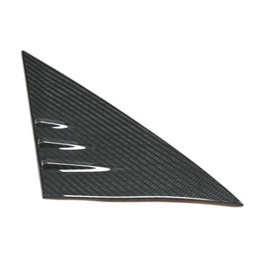 TESLA MODEL Y 2025+ FACELIFT DRY CARBON FIBRE A PILLAR COVER