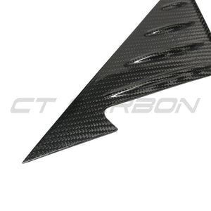 BMW G82 M3 2020+ DRY CARBON FIBRE MIRROR PILLAR TRIM