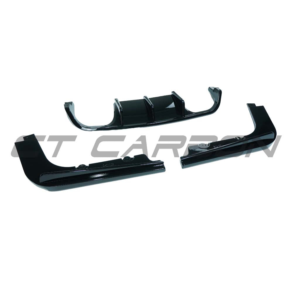 BMW M3 E92 2007-2013 GLOSS BLACK DIFFUSER
