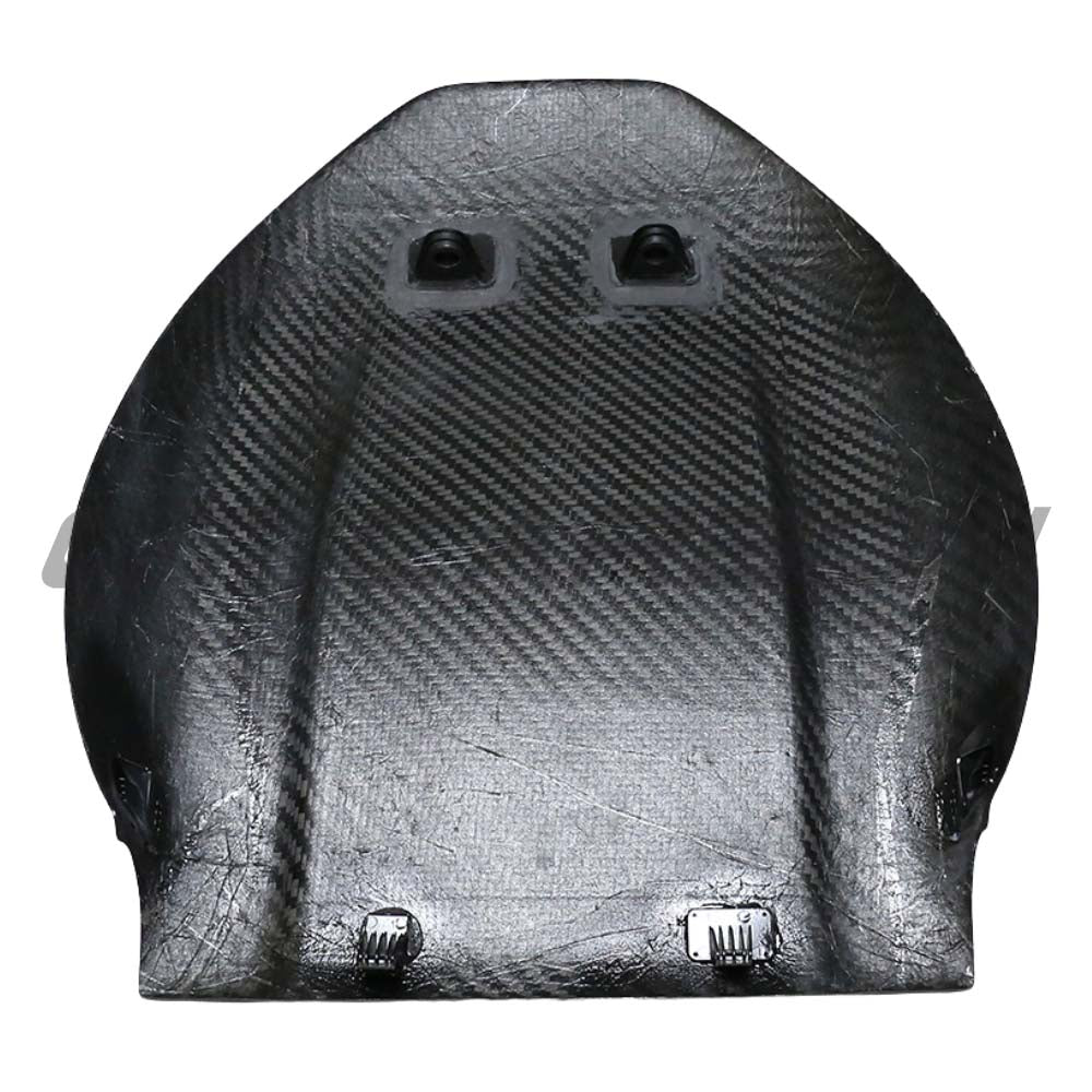 TESLA MODEL Y 2025+ FACELIFT DRY CARBON FIBRE SEAT BACK COVER REPLACEMENT