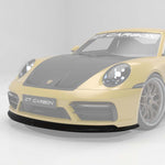 PORSCHE 911 992.1 GTS & CARRERA 2019-2024 CARBON FIBRE SPLITTER - CT DESIGN