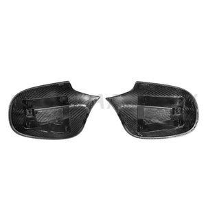 BMW 3 SERIES E92 LCI CARBON FIBRE MIRROR COVER - OEM STYLE-Accessories-CT CARBON-CT Carbon - High-quality carbon fiber and gloss black aerodynamic parts for premium sports and luxury vehicles.