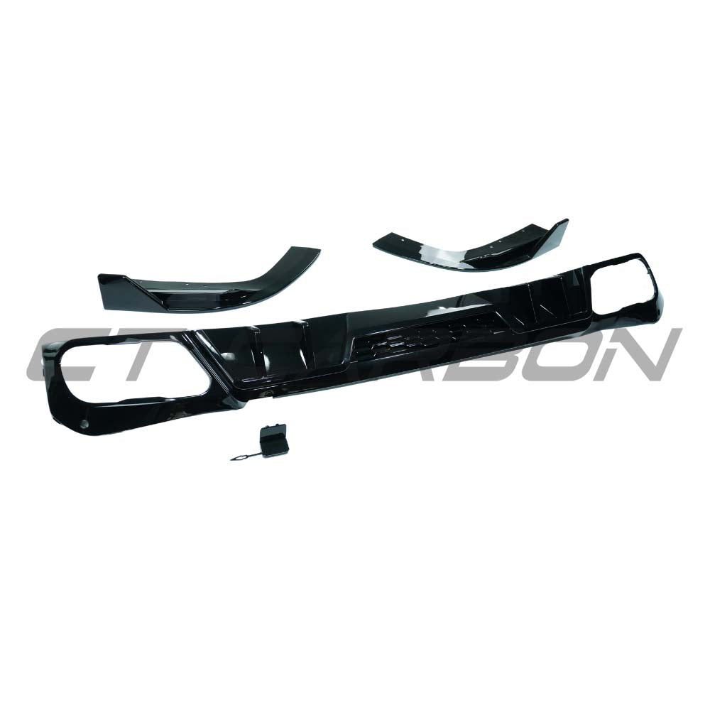 BMW X5 G05 2018+ GLOSS BLACK DIFFUSER - V2